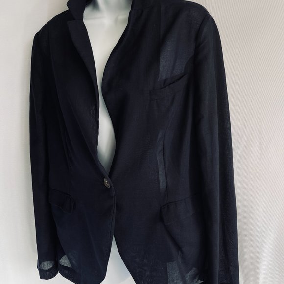 Malo Jackets & Blazers - MALO Women's Jacket Black blazer 100% cashmere jacket Authentic jacket Italy